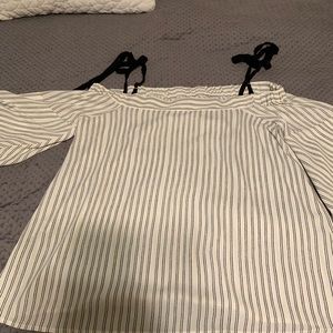 Cold shoulder blouse